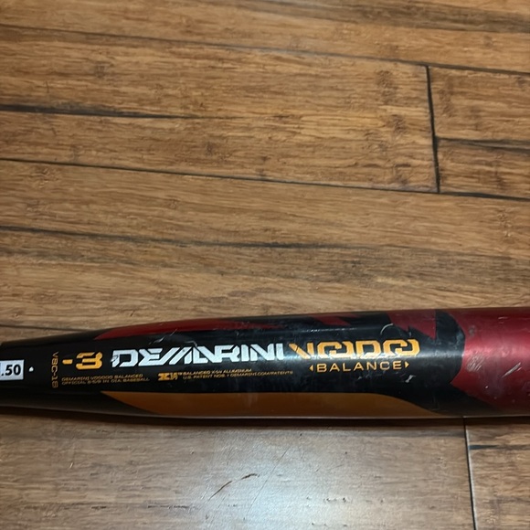 Demarini Voodoo Balance BBCOR 33/29 -3 vbc-18 Baseball Bat 2018 - Picture 5 of 14